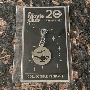 NWT Disney Movie Club Exclusive Aladdin Pendant